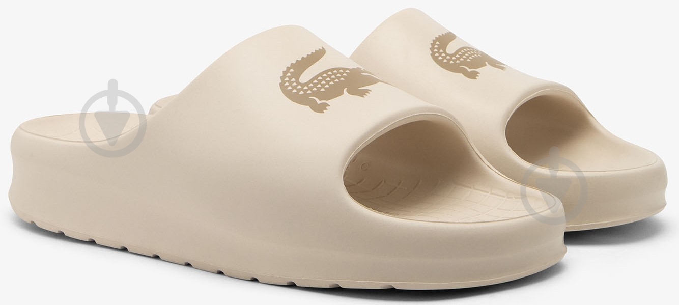 Шлепанцы Lacoste 49CMA002453S р.43 бежевый - фото 2