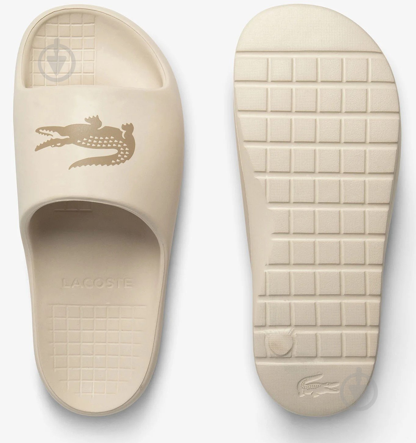 Шлепанцы Lacoste 49CMA002453S р.43 бежевый - фото 5