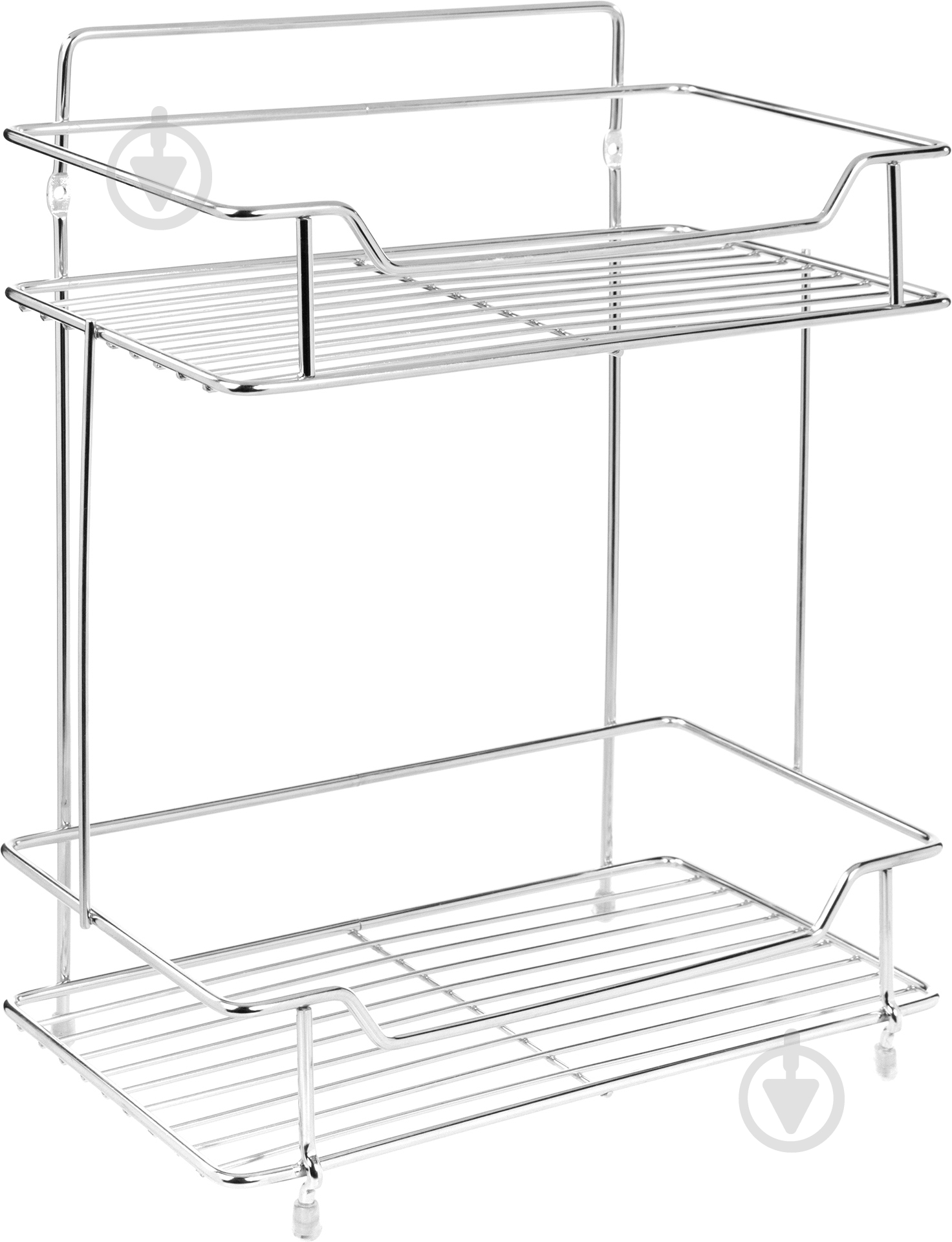 Полка Lemax 2-х уровневая ЕВА-5001S/S для ванной комнаты 290х160х365 мм - фото 2