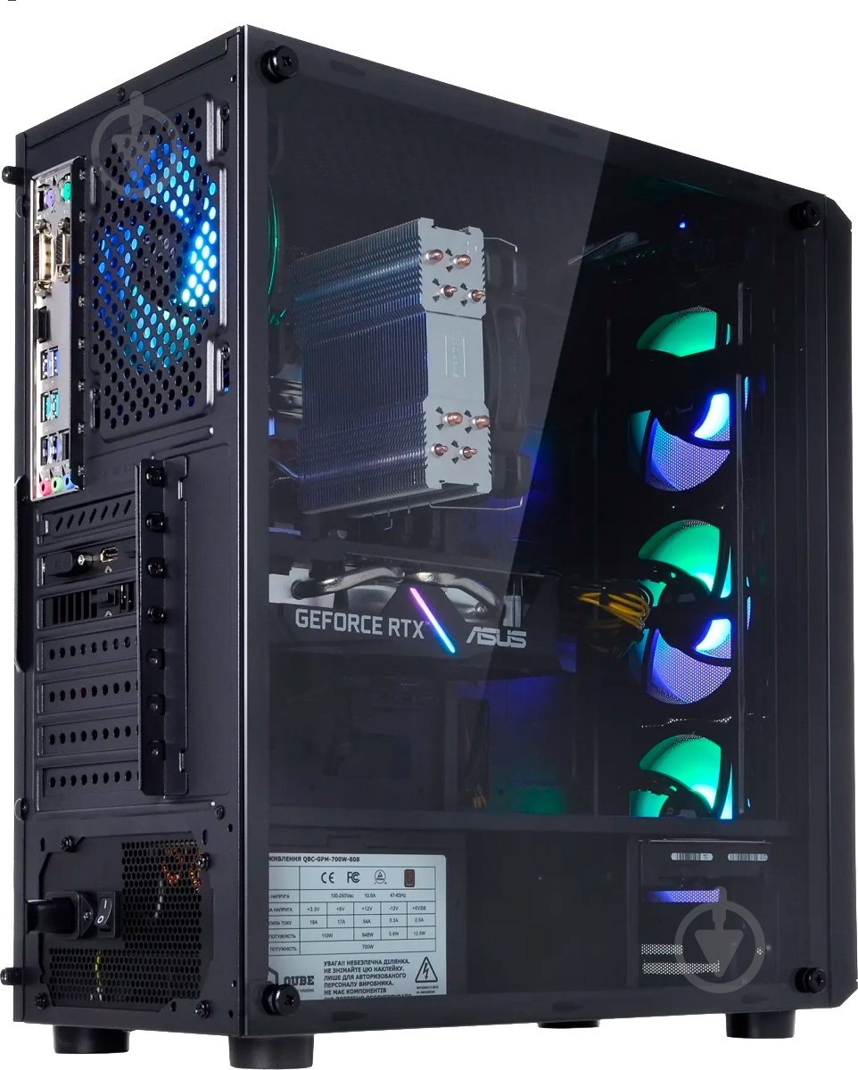 Компьютер Artline Gaming X55 (X55v49) black - фото 4 Компьютер Artline Gaming X55 (X55v49) black - фото 4