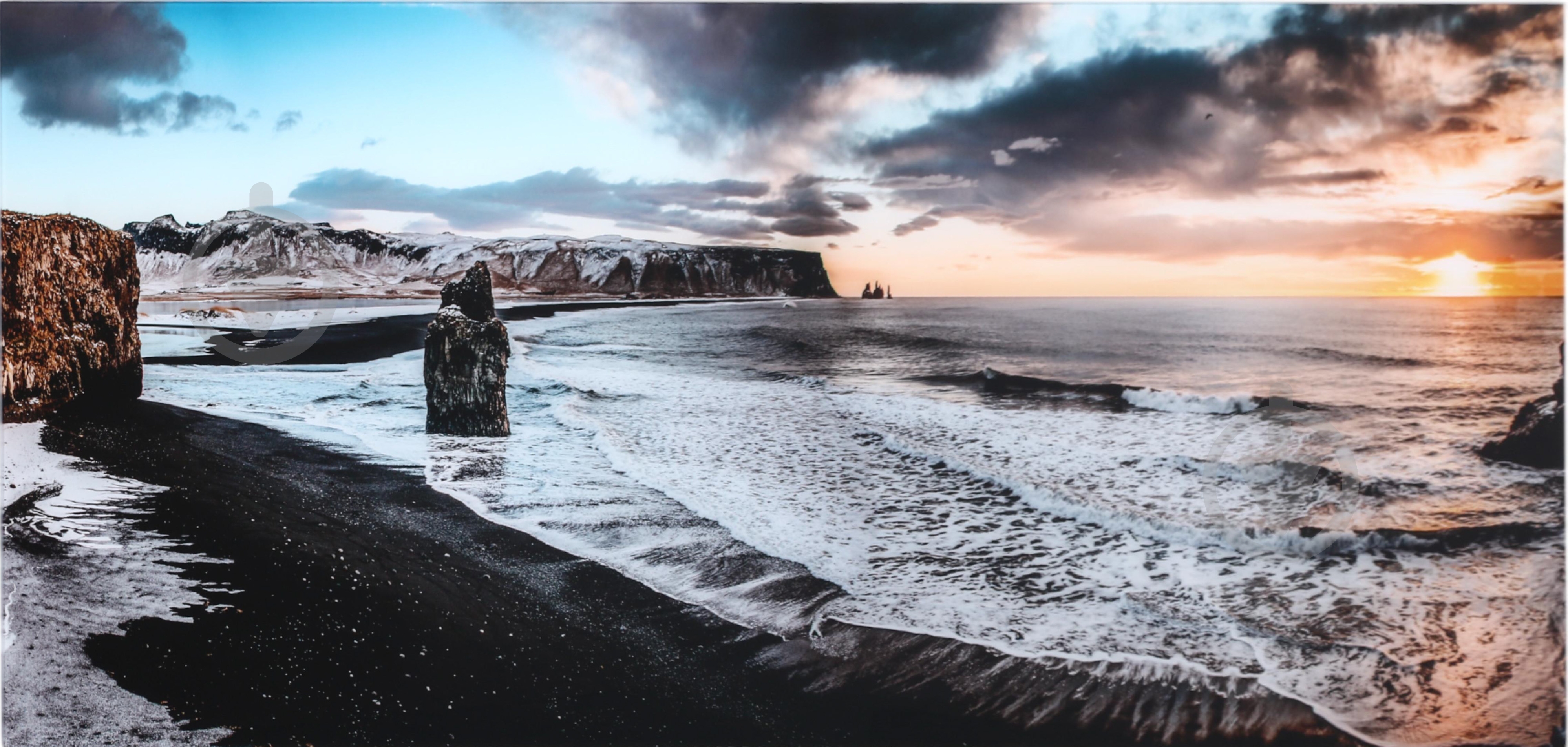 Картина Ocean скляна 50x125 см Styler GL-01490 - фото 1