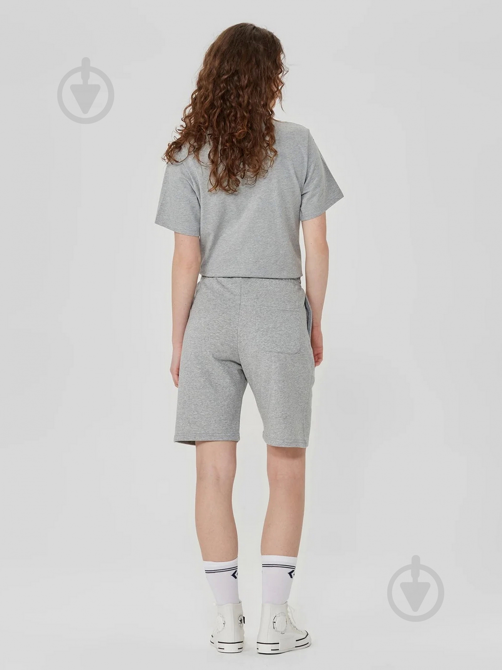 Шорты Converse NOVELTY CHUCK PATCH SHORT 10024946-035 р. L серый - фото 3