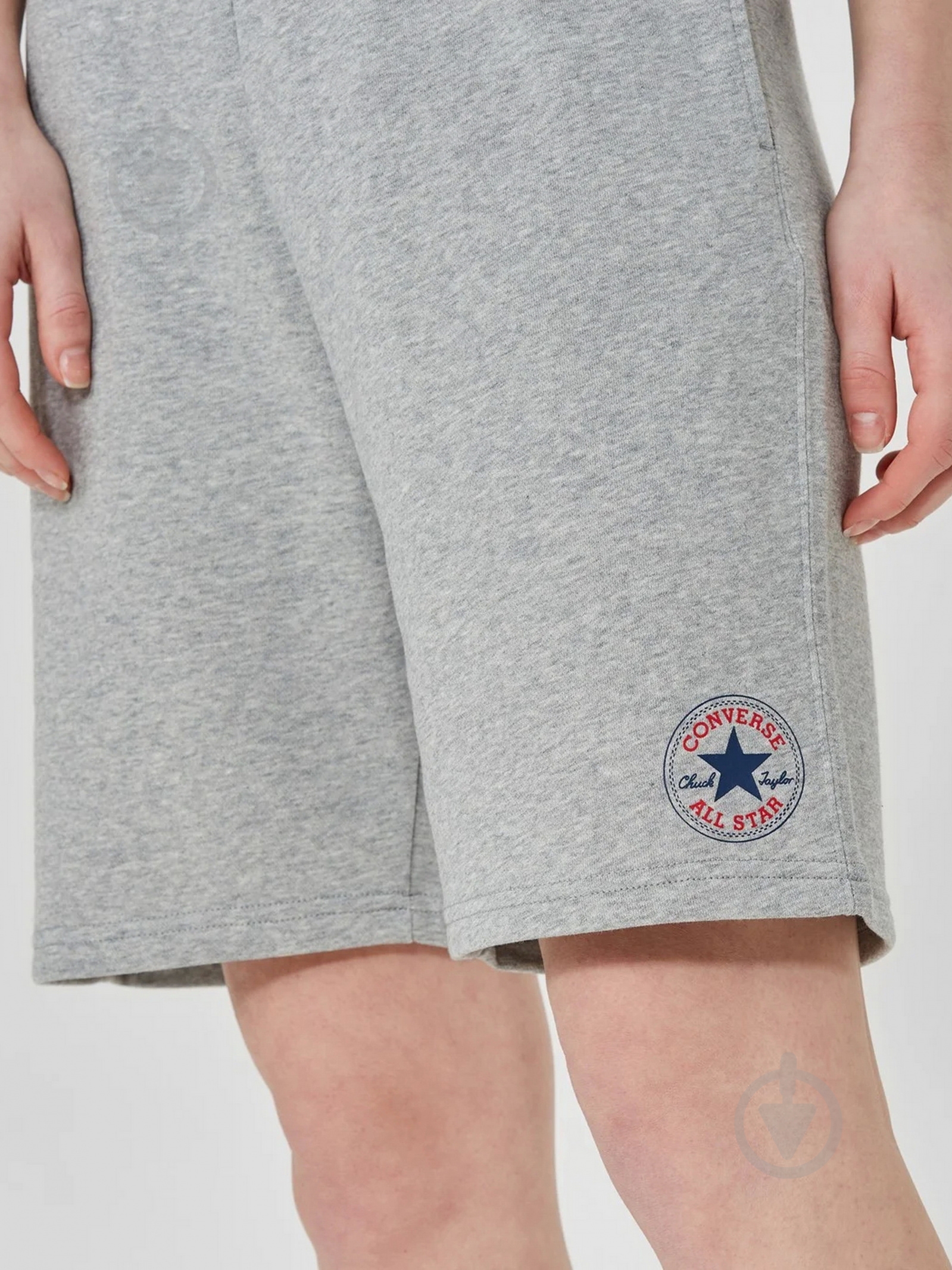 Шорты Converse NOVELTY CHUCK PATCH SHORT 10024946-035 р. L серый - фото 5