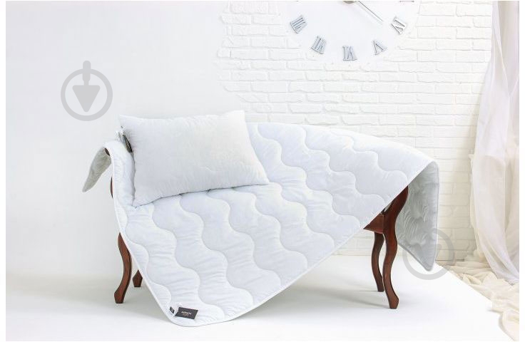 Одеяло антиалергенное с тенсель Eco №1636 (2200002647861) 172x205 см MirSon белый - фото 2