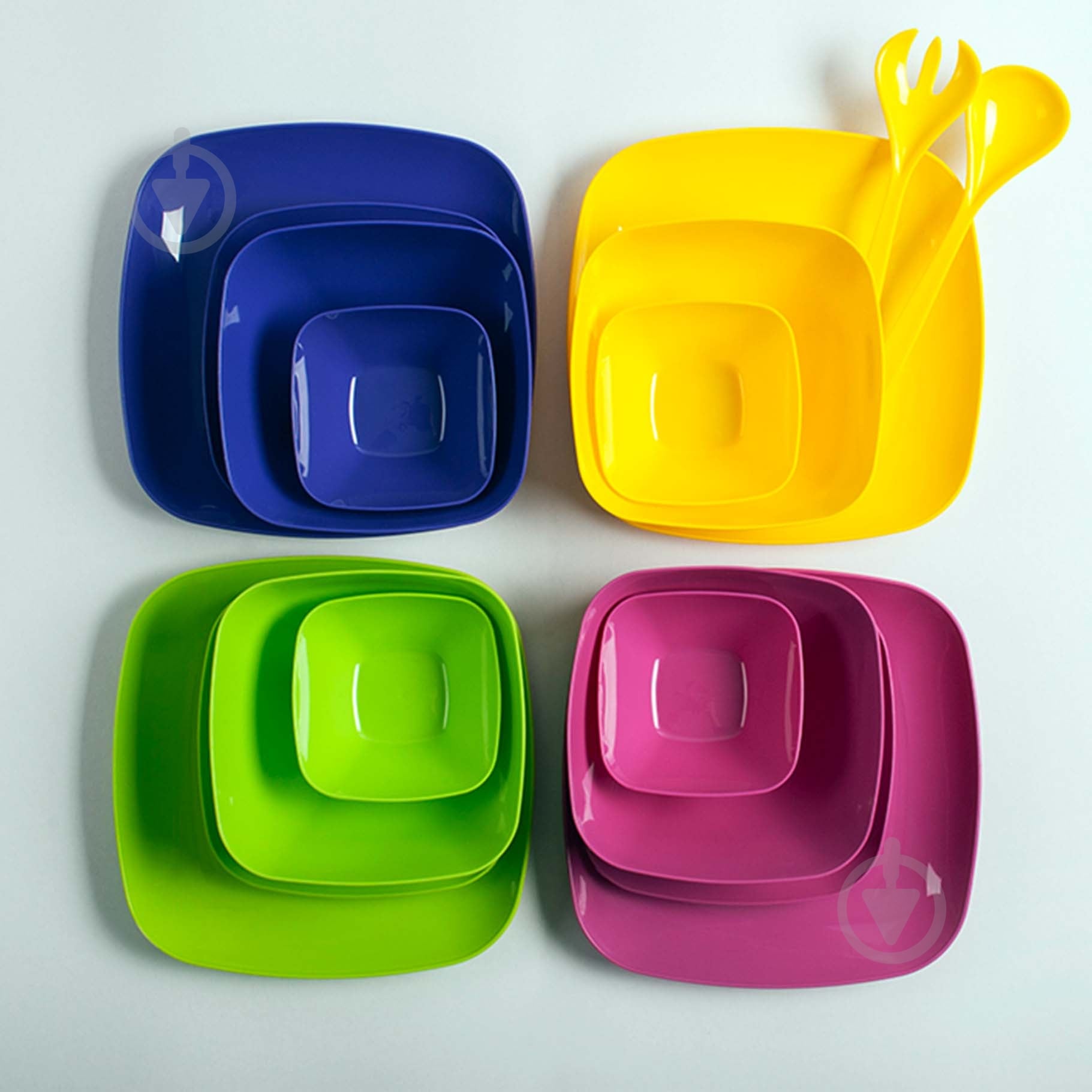 Салатник Алеана Мульти 240х240х95мм 2,5 л оливковый - фото 5