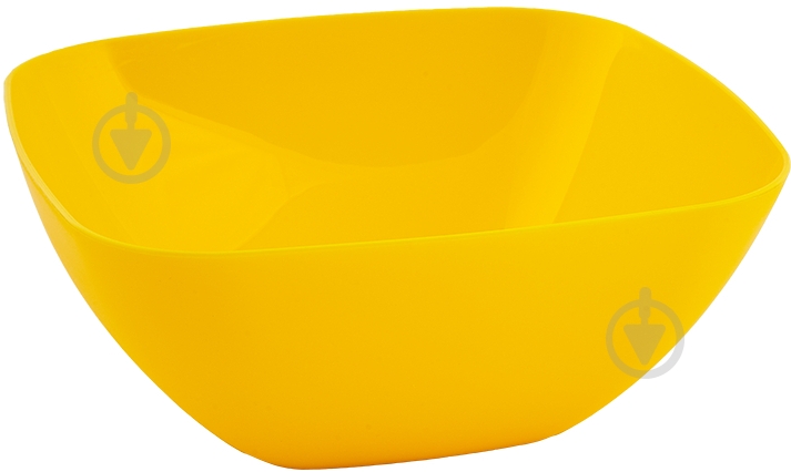 Салатник Алеана Мульти 240х240х95 мм 2,5 л желтый - фото 1