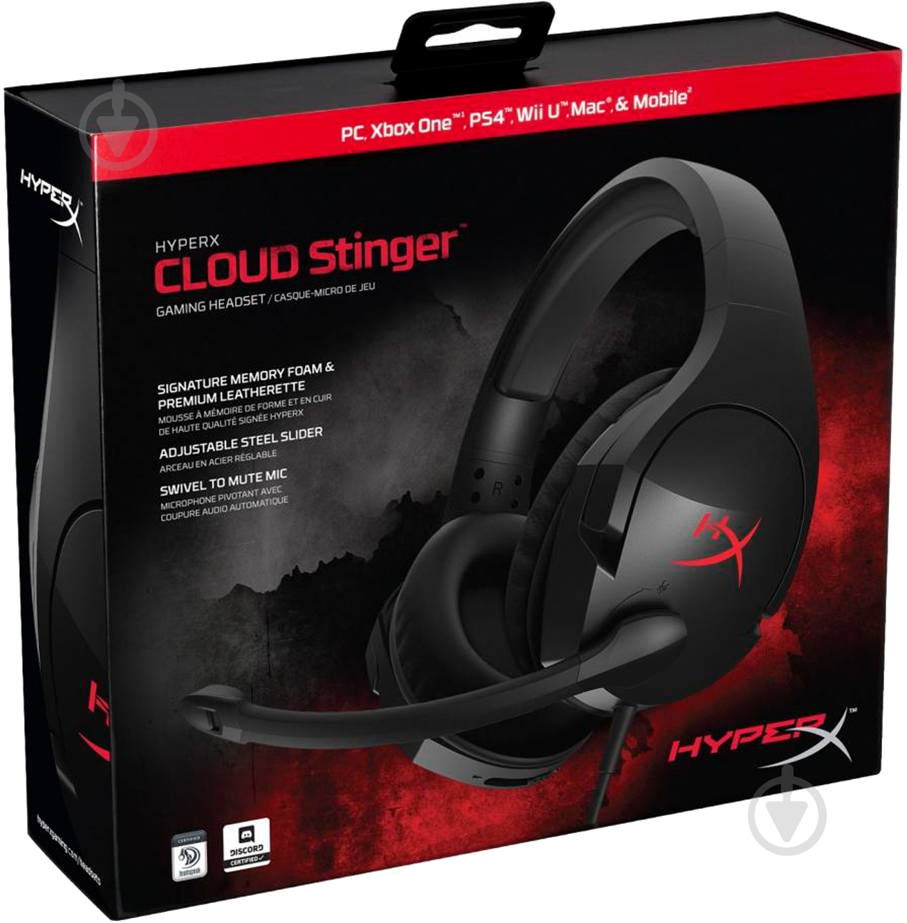 Наушники HyperX Cloud Stinger Core black (HX-HSCS-BK/EM / HX-HSCS-BK/EE) - фото 7
