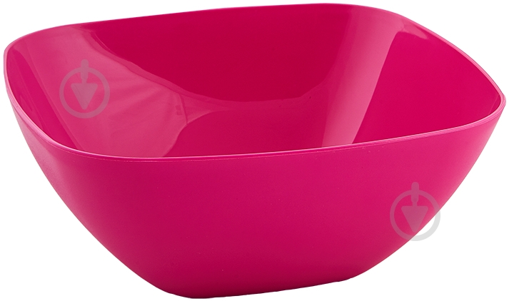Салатник Алеана Мульти 240х240х95 мм 2,5 л розовый - фото 1 Салатник Алеана Мульти 240х240х95 мм 2,5 л розовый - фото 1