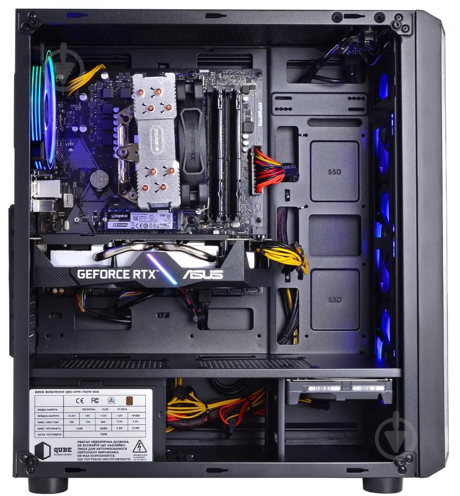 Компьютер Artline Gaming X65 (X65v43) black - фото 12