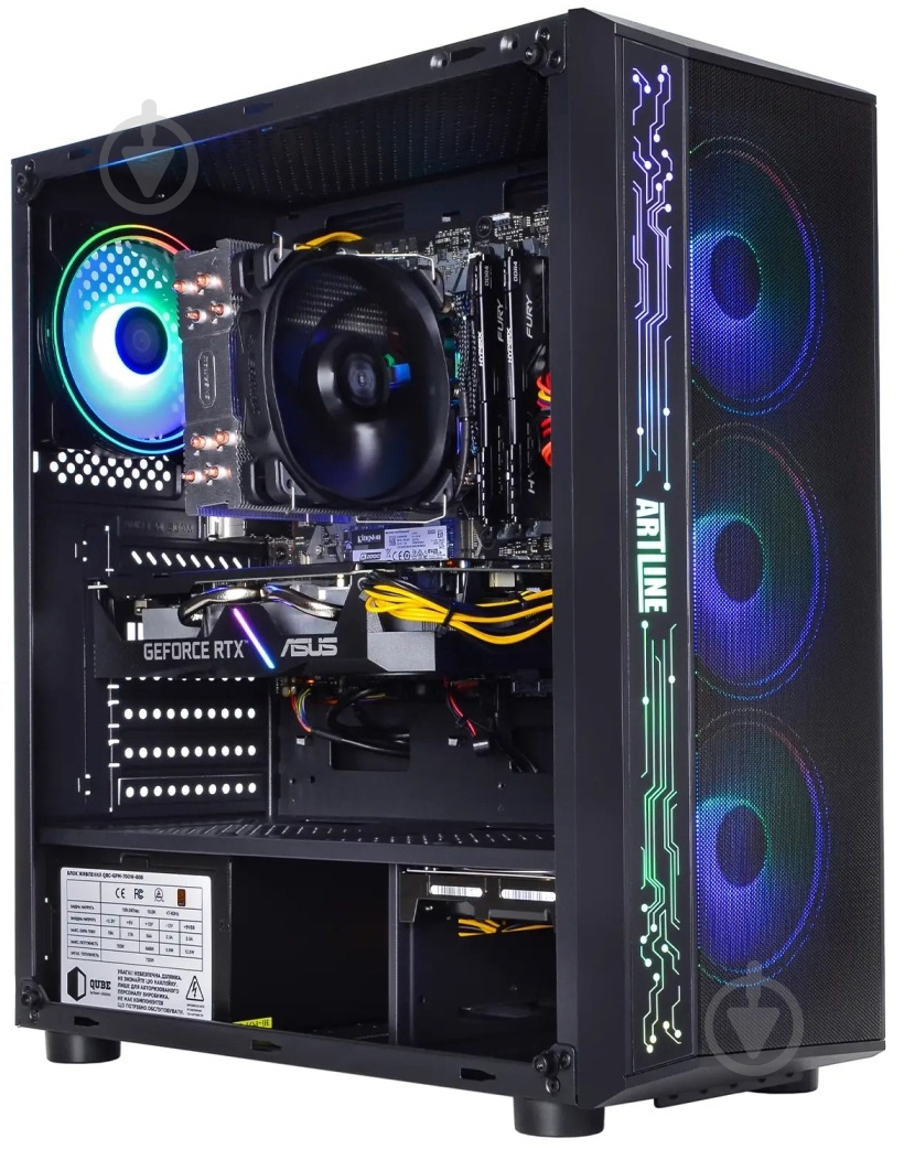Компьютер Artline Gaming X65 (X65v43) black - фото 9