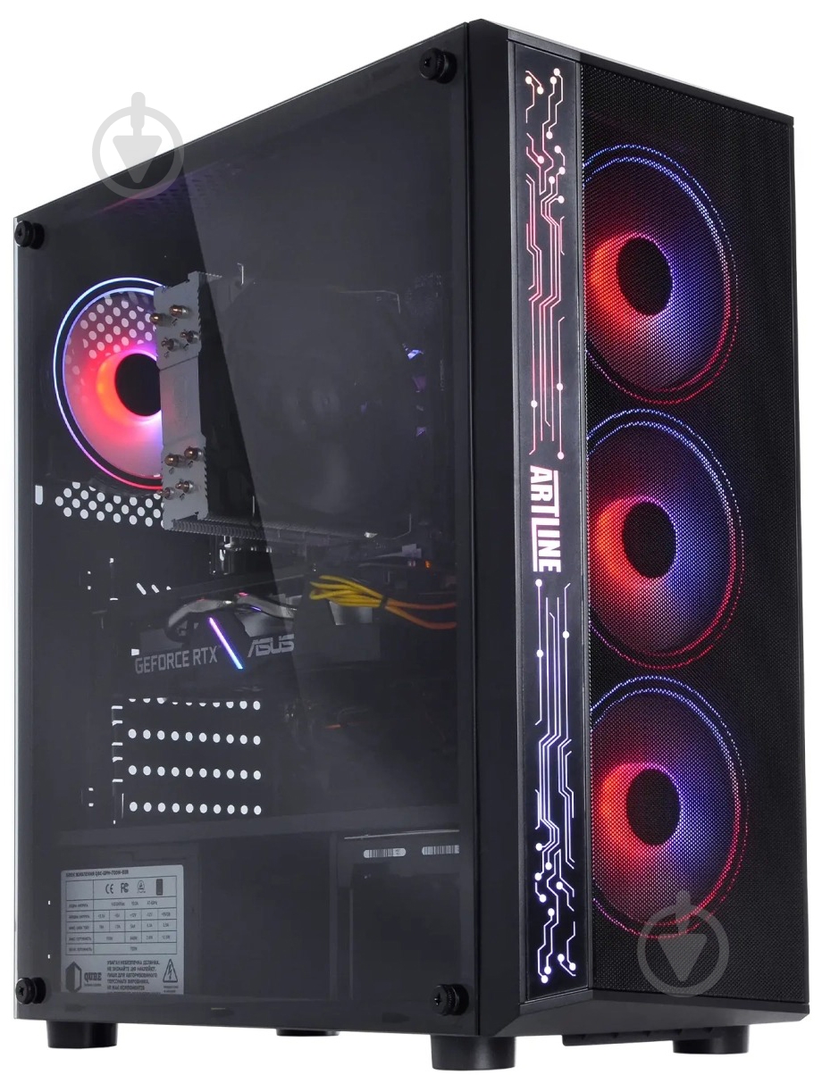 Компьютер Artline Gaming X65 (X65v43) black - фото 4
