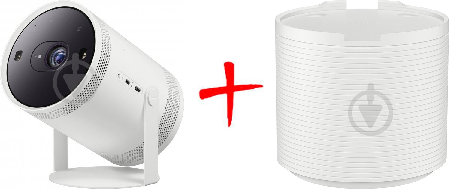 Проектор Samsung SP-LFF3CLAXXUA The Freestyle 2nd-Gen White - фото 1