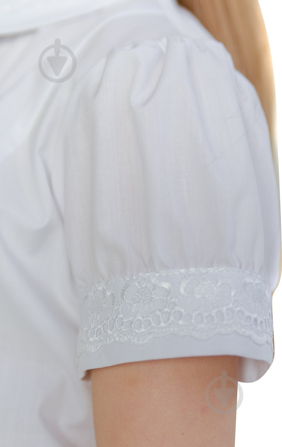 Блуза Sasha р.152 белый 4367 - фото 3 Блуза Sasha р.152 белый 4367 - фото 3