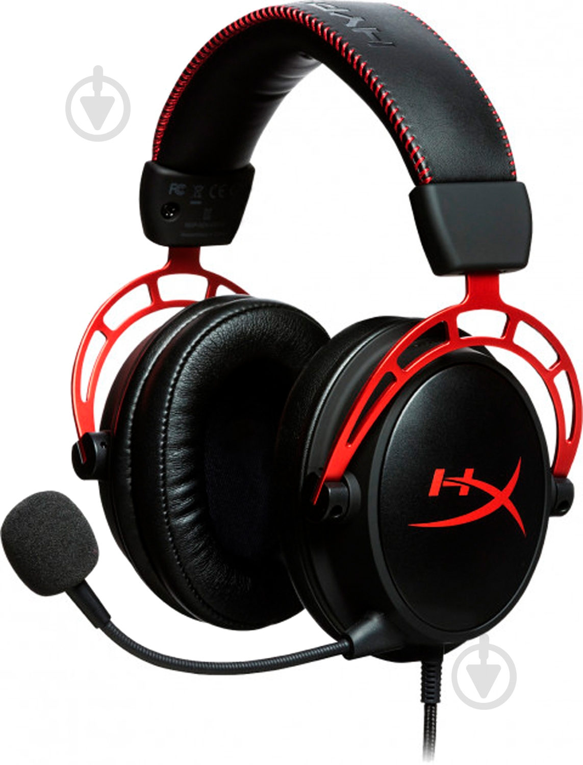 Наушники HyperX Cloud Alpha black/red (HX-HSCA-RD/EE) - фото 1