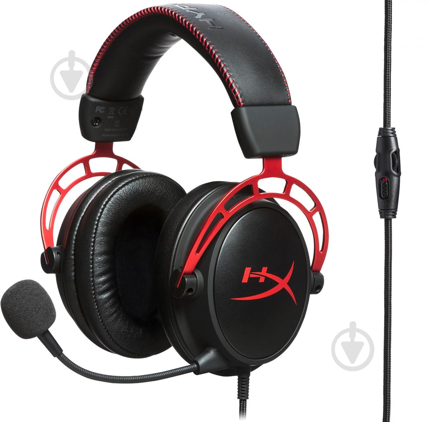 Наушники HyperX Cloud Alpha black/red (HX-HSCA-RD/EE) - фото 4