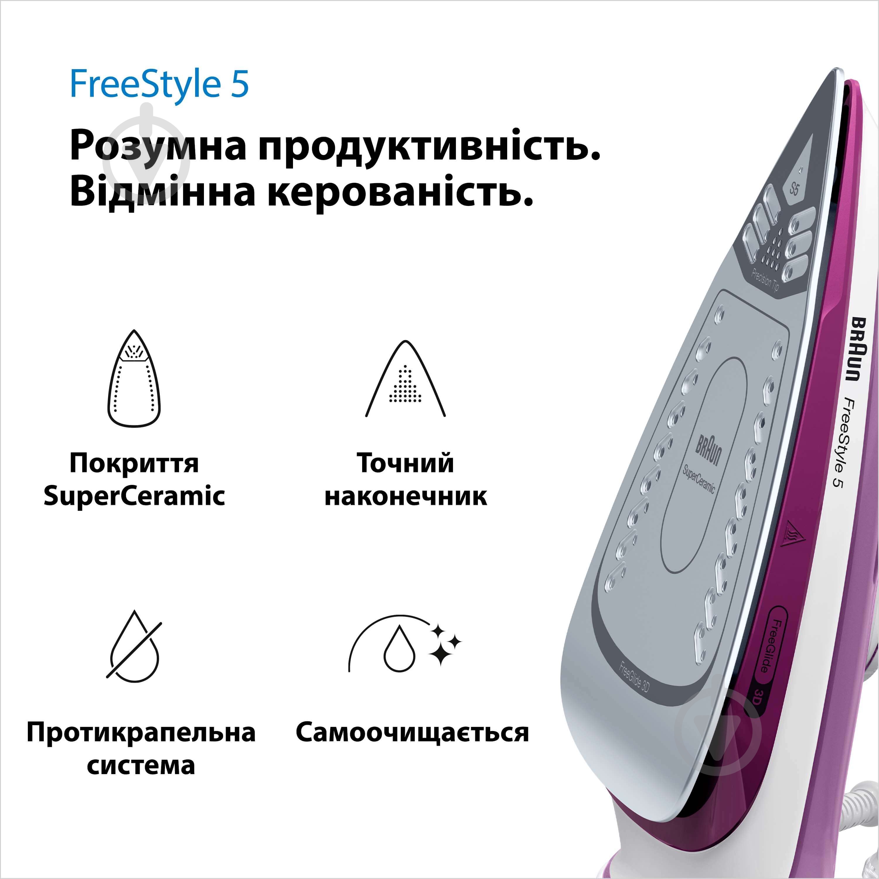 Утюг Braun SI5037VI TexStyle 5 - фото 2