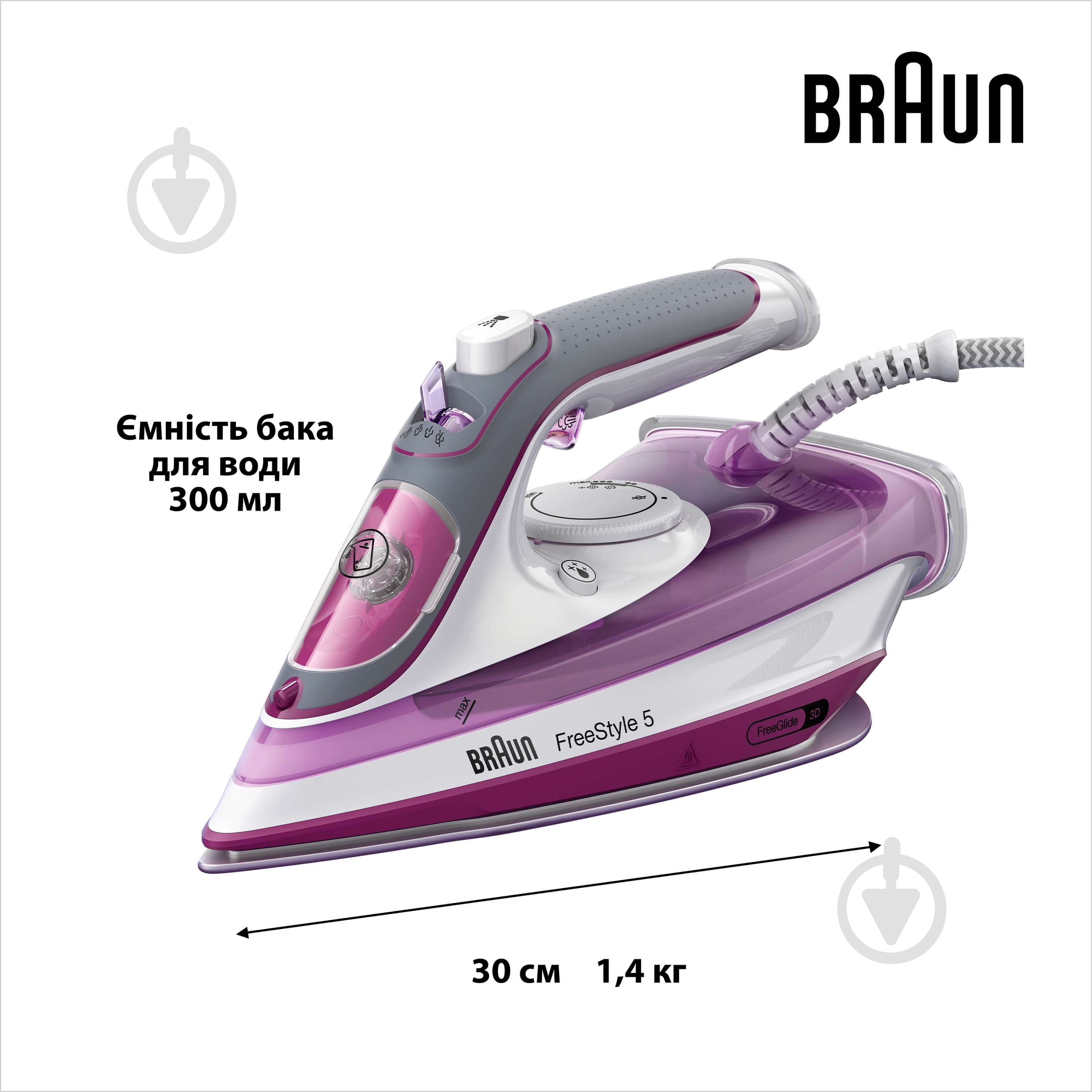 Утюг Braun SI5037VI TexStyle 5 - фото 7