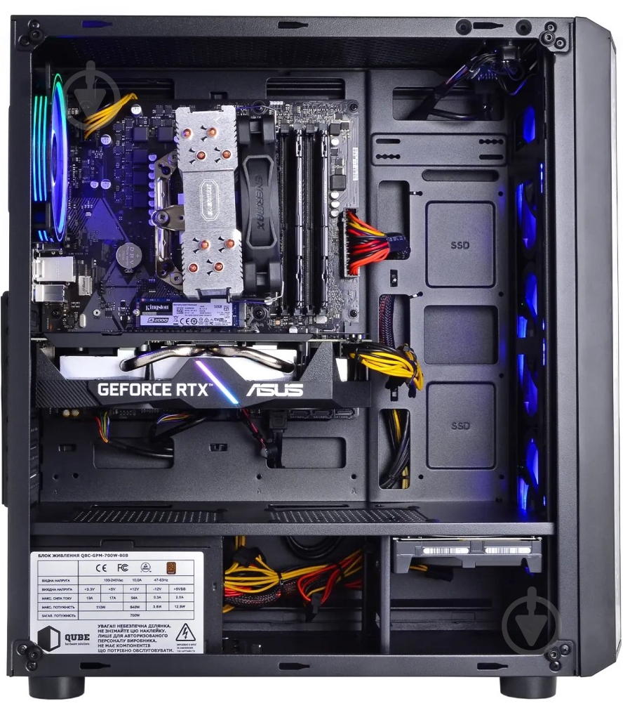 Компьютер Artline Gaming X65 (X65v43Win) black - фото 4 Компьютер Artline Gaming X65 (X65v43Win) black - фото 4