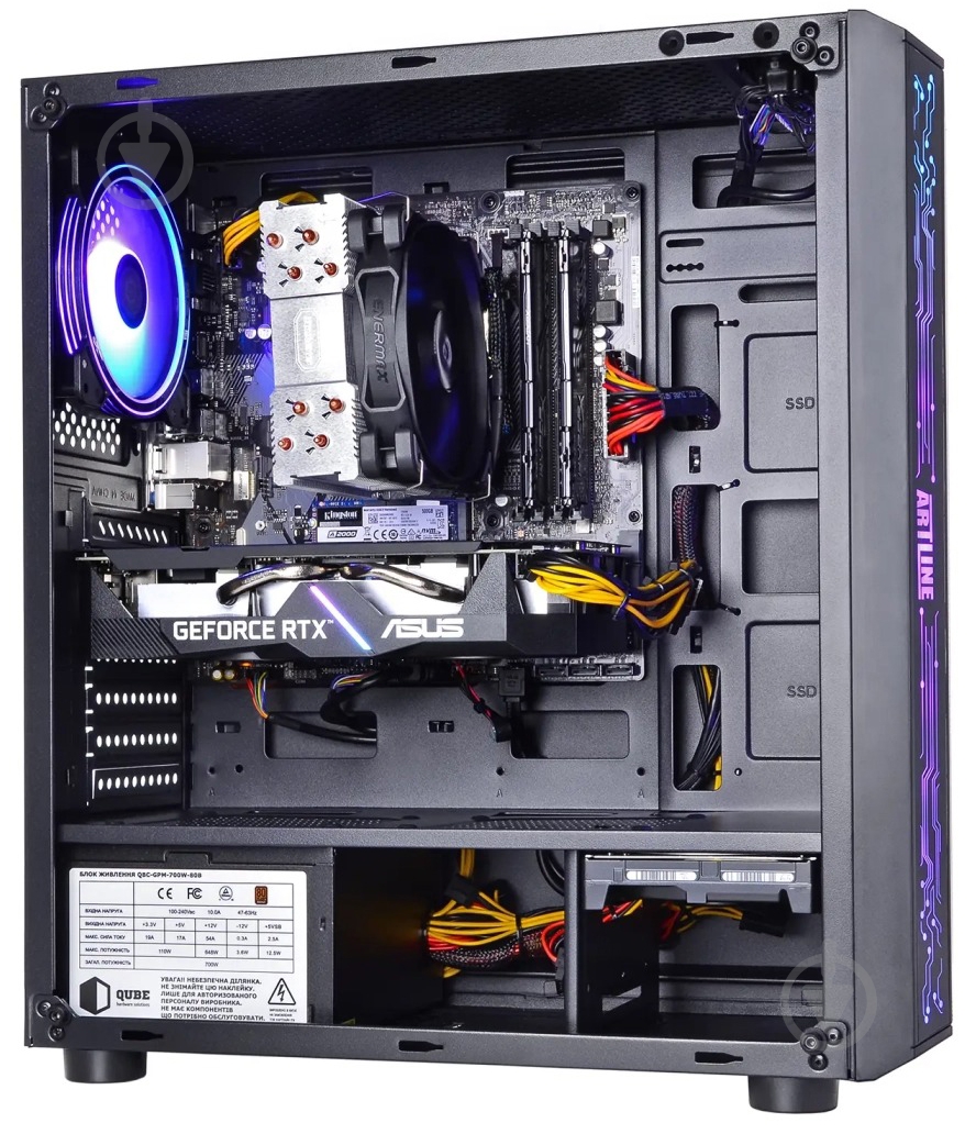 Компьютер Artline Gaming X65 (X65v43Win) black - фото 5 Компьютер Artline Gaming X65 (X65v43Win) black - фото 5