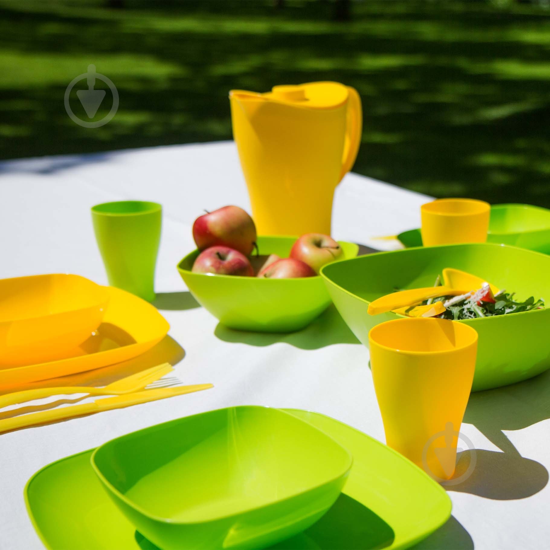 Тарілка Алеана Мульті 190х190 оливковий - фото 7