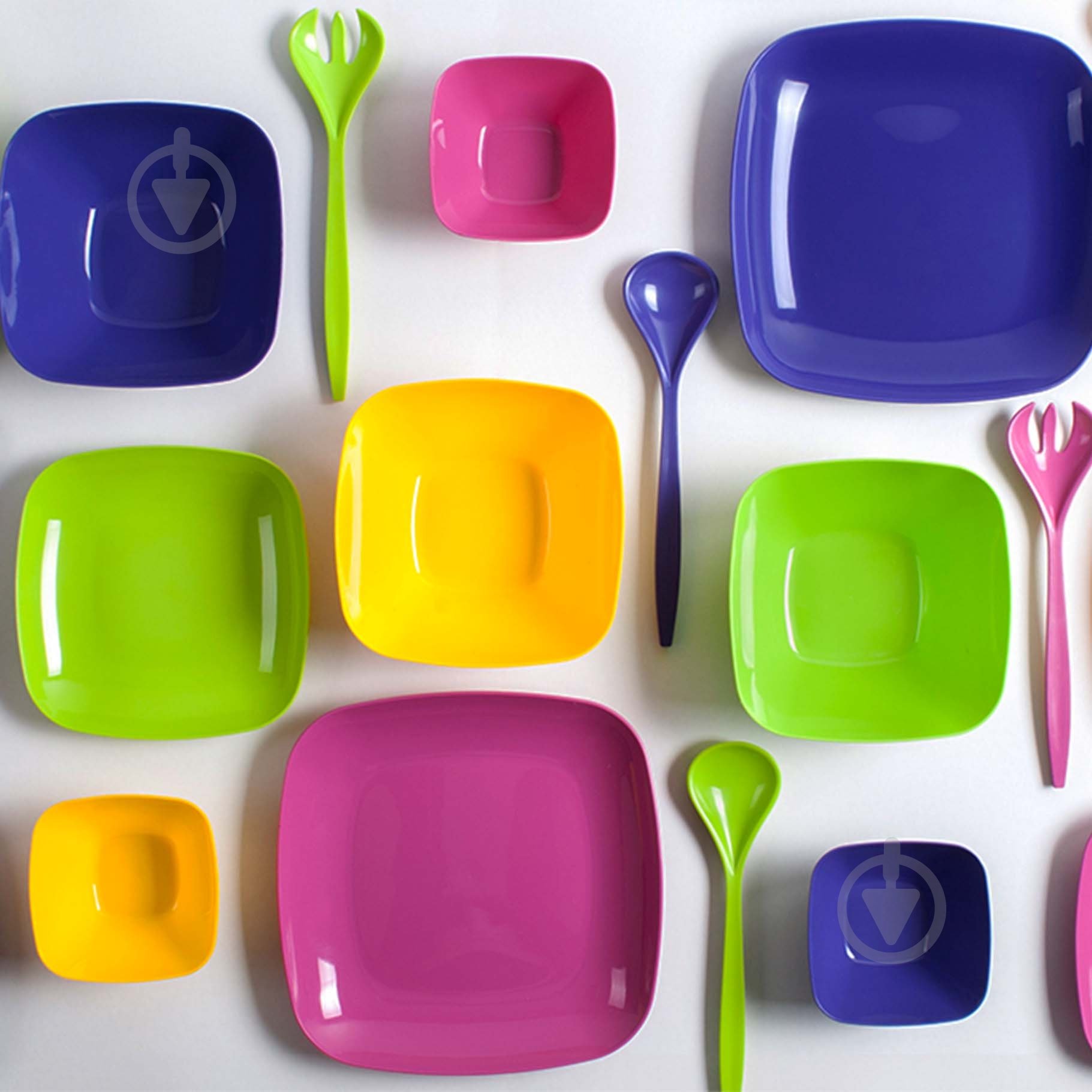 Тарілка Алеана Мульті 190х190 оливковий - фото 3