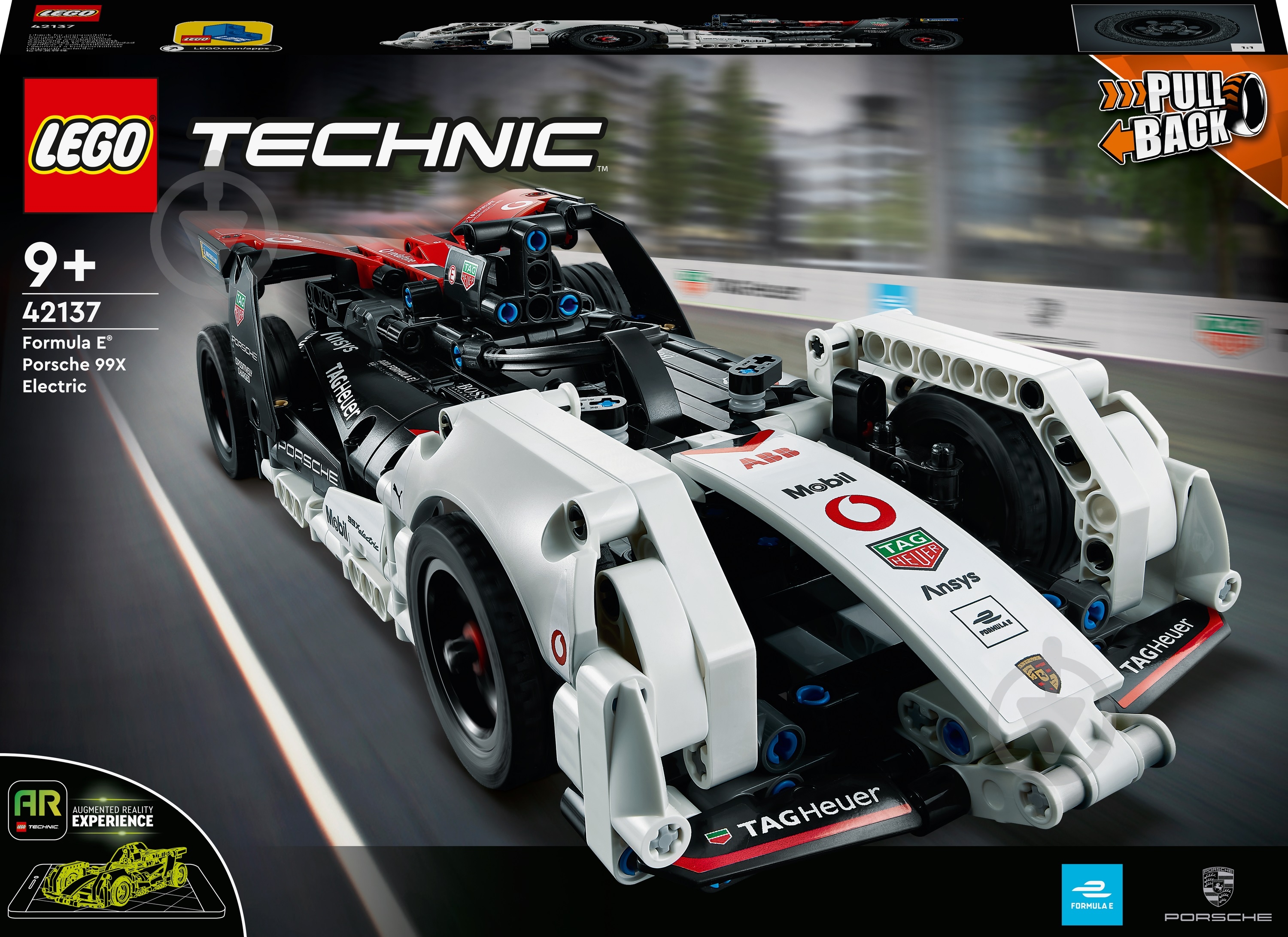 Конструктор LEGO Technic Formula E® Porsche 99X Electric 42137 - фото 1