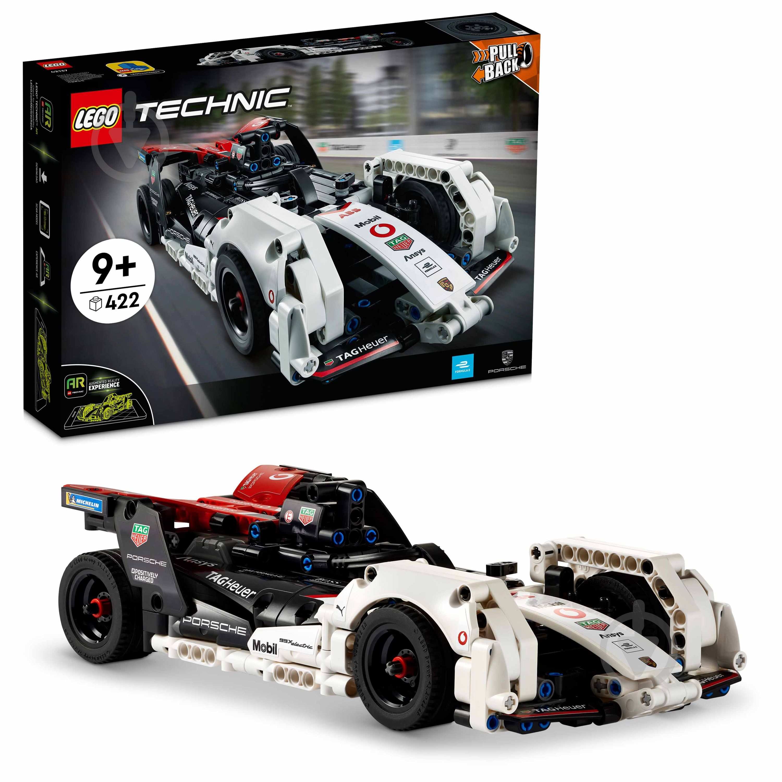 Конструктор LEGO Technic Formula E® Porsche 99X Electric 42137 - фото 7