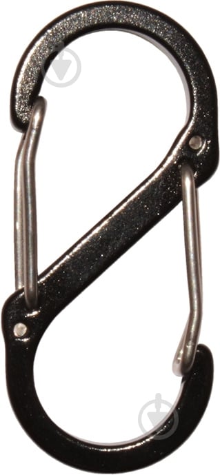 Карабин S-образный 50х22х4 мм алюминий 1 шт. - фото 1 Карабин S-образный 50х22х4 мм алюминий 1 шт. - фото 1