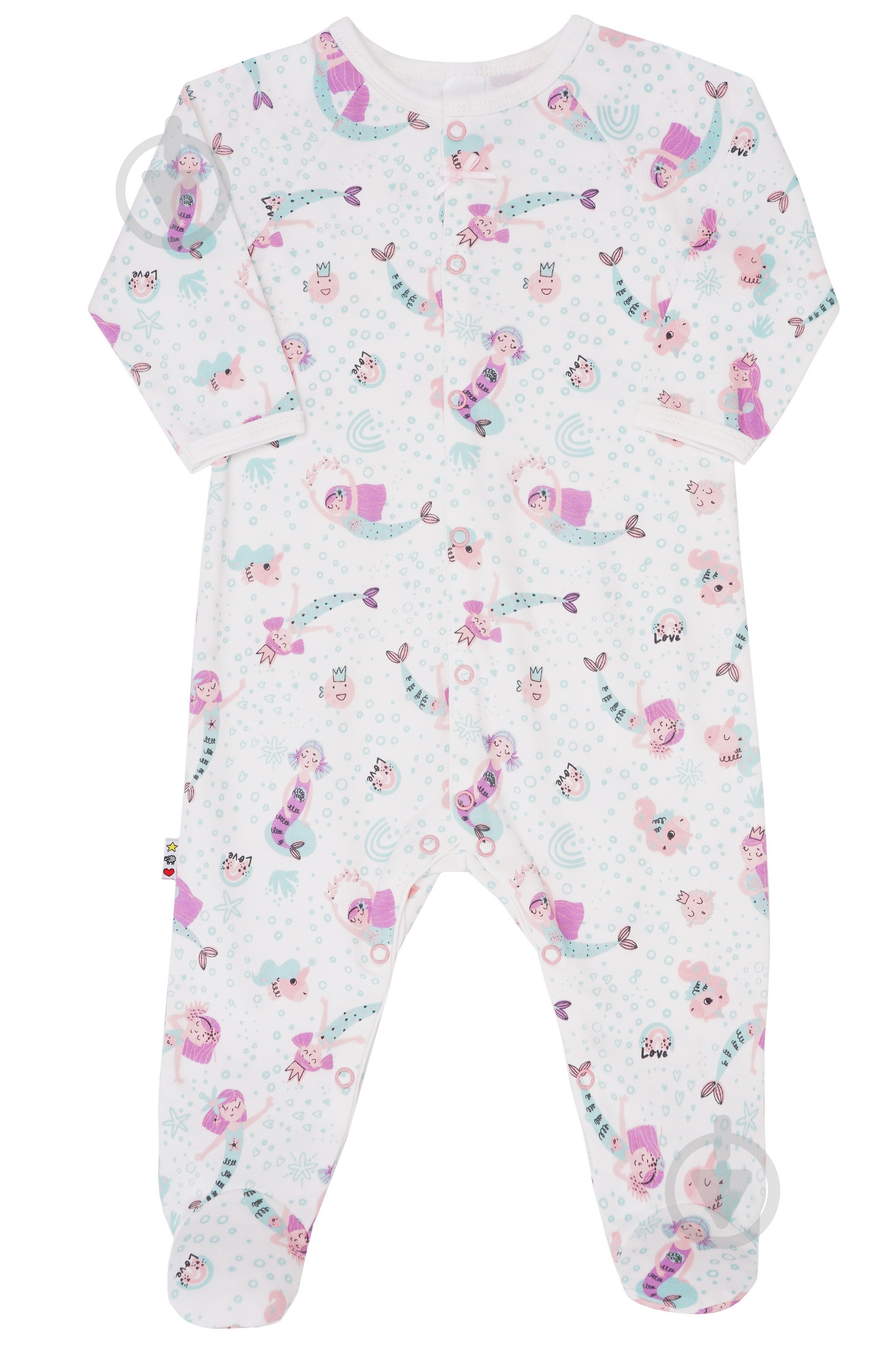 Чоловічок для дівчинки ТМ Софія Mermaids р.74 мульті 320174 - фото 1