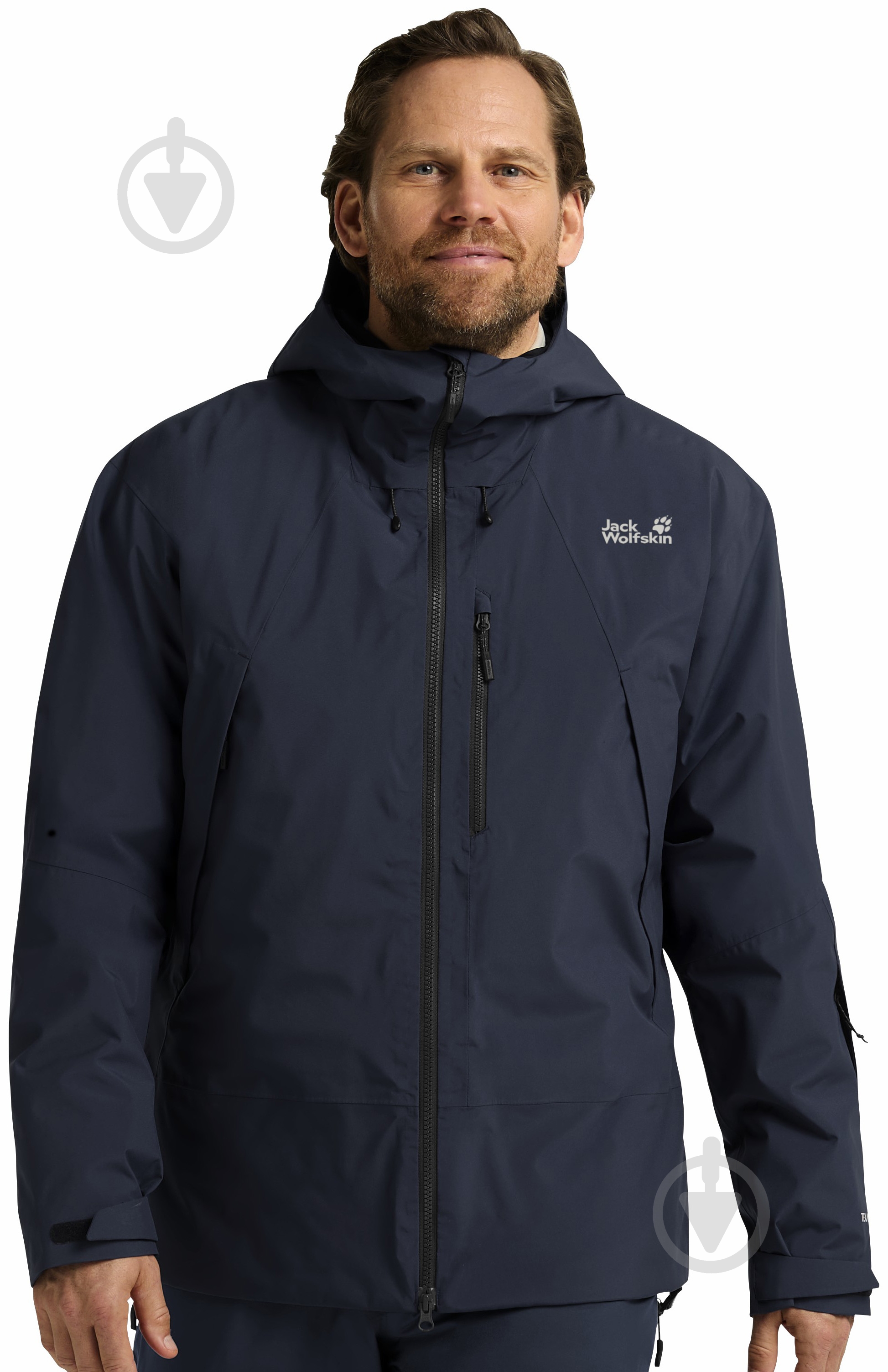 Спортивна куртка Jack Wolfskin FLOWLINE PRO 2L INS JKT M A64887_C0412 р.M синя - фото 1 Спортивна куртка Jack Wolfskin FLOWLINE PRO 2L INS JKT M A64887_C0412 р.M синя - фото 1