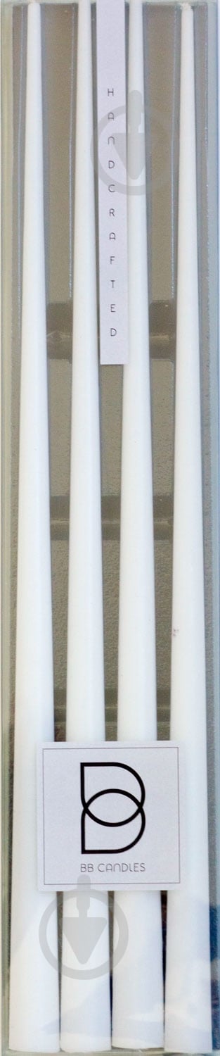 Набор свечей coconuts flakes 45 см 4 шт. BB CANDLES - фото 2 Набор свечей coconuts flakes 45 см 4 шт. BB CANDLES - фото 2