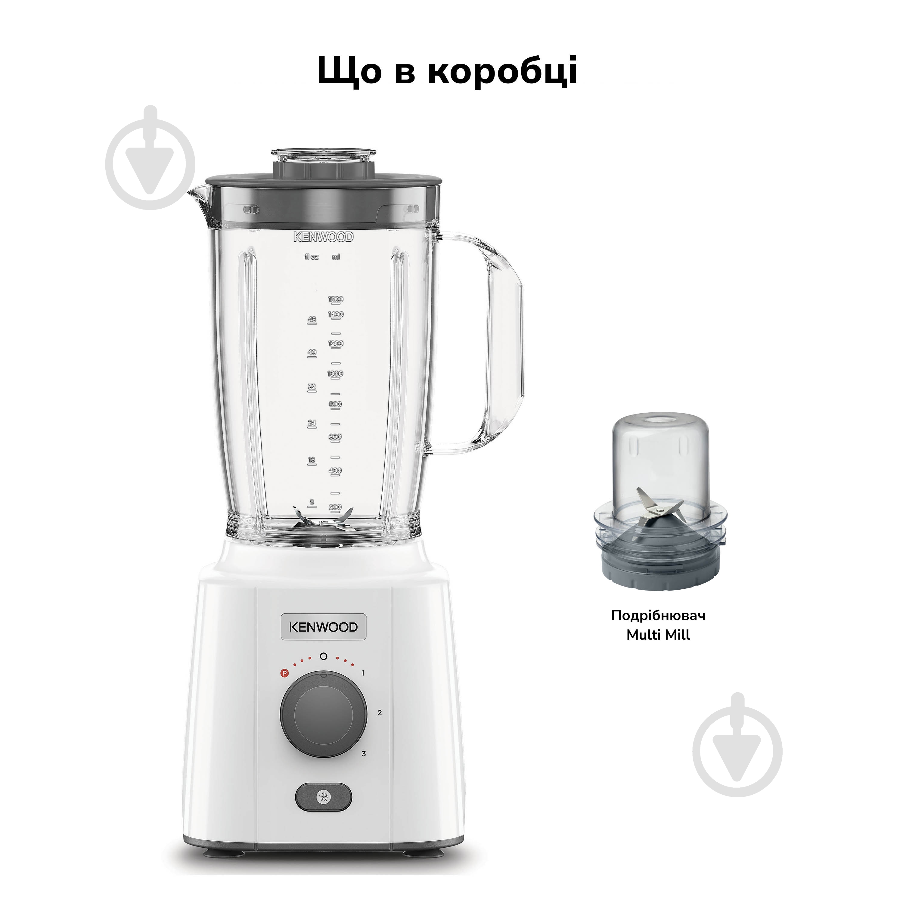Блендер стационарный Kenwood BLP41.AOWH - фото 9