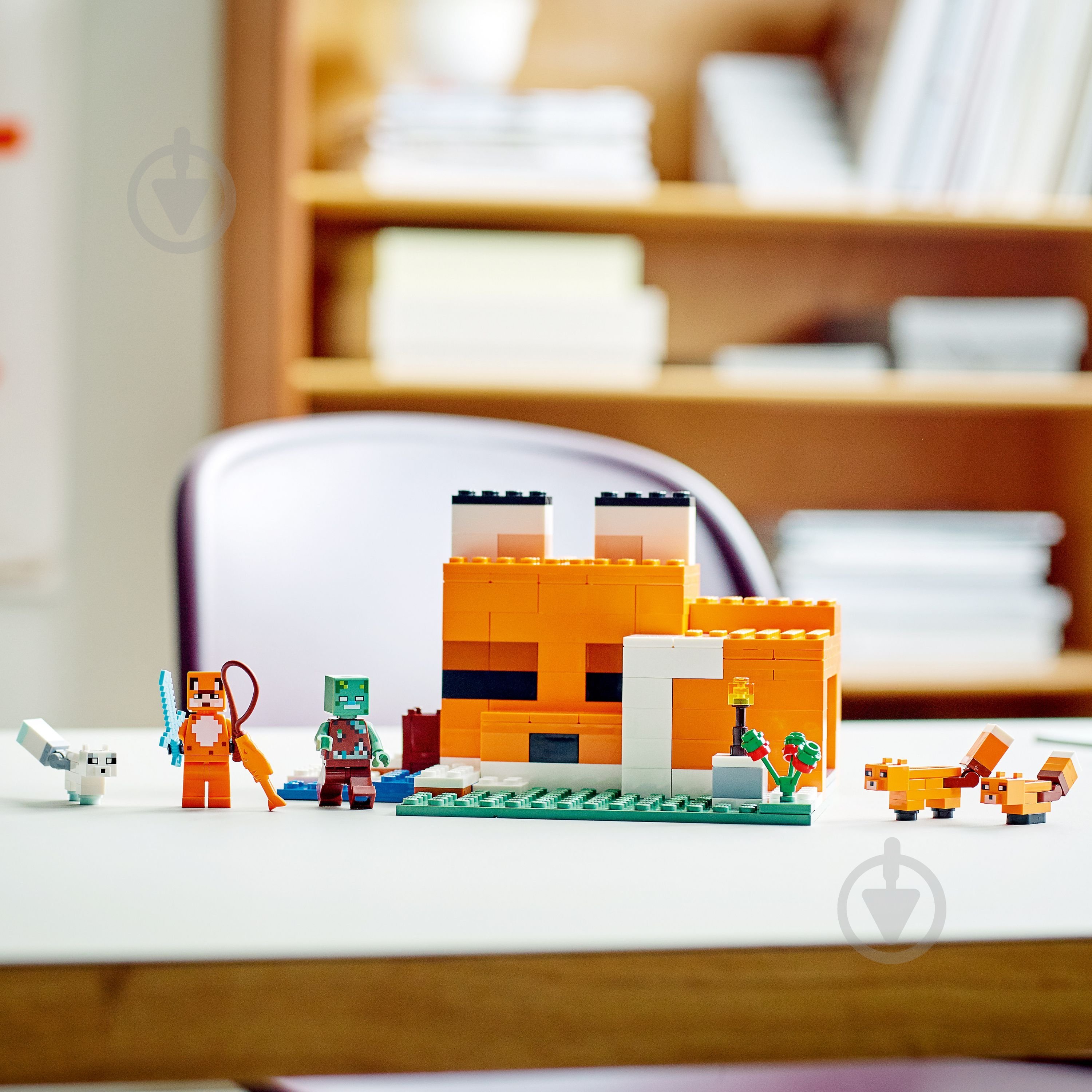 Конструктор LEGO Minecraft Нора лисиці 21178 - фото 5