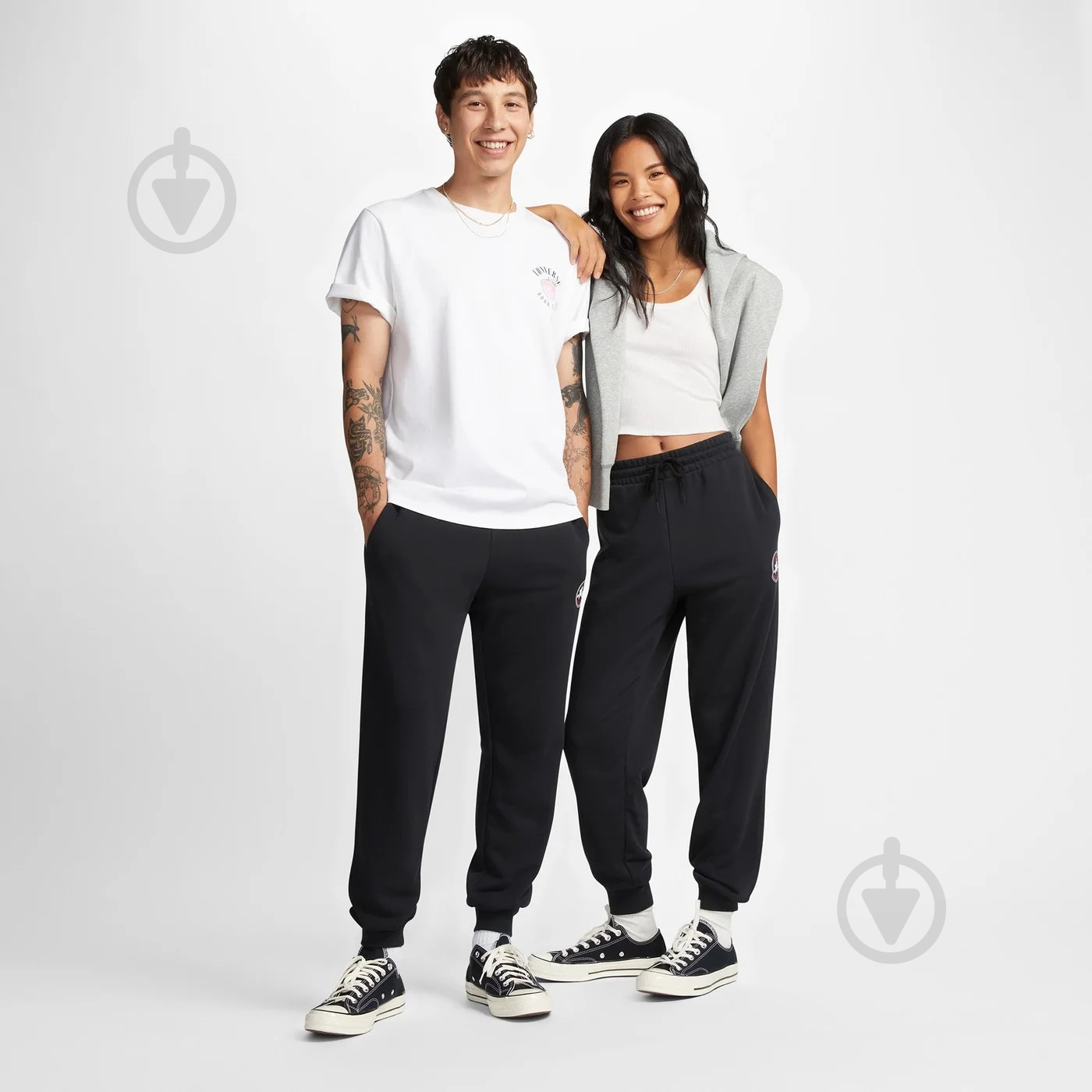 Брюки Converse NOVELTY CHUCK PATCH PANT 10024947-001 р. S черный - фото 2