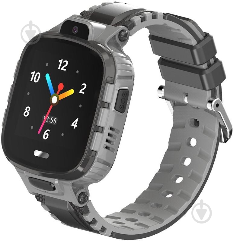 Смарт-годинник дитячий Gelius PRO KID з GPS трекером black (GP-PK001) - фото 1