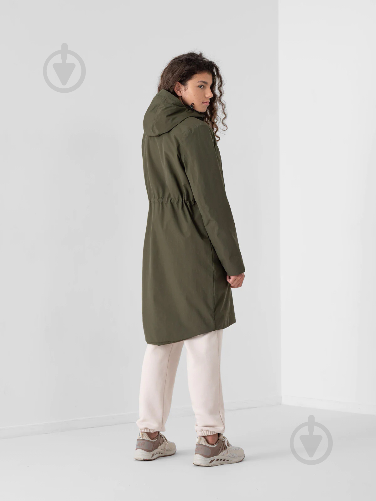 Куртка женское 4F D4Z21-KUD302-43S р.2XL хаки - фото 3