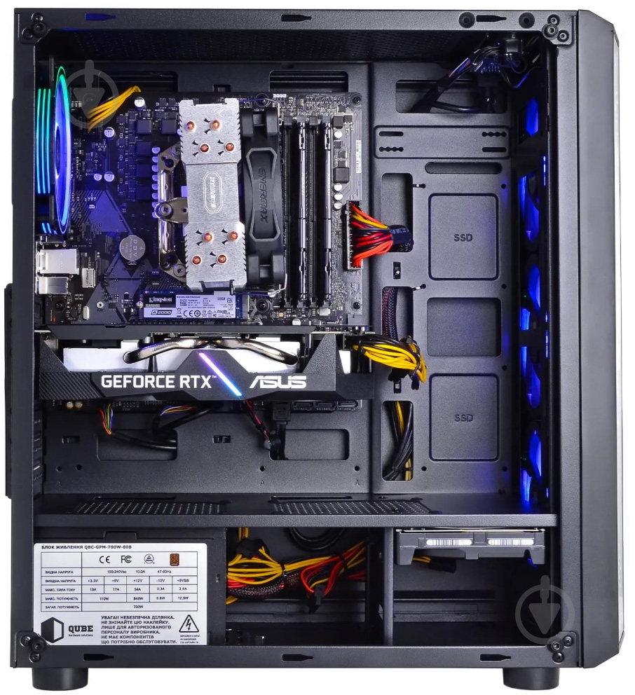 Компьютер Artline Gaming X75 (X75v78) black - фото 4
