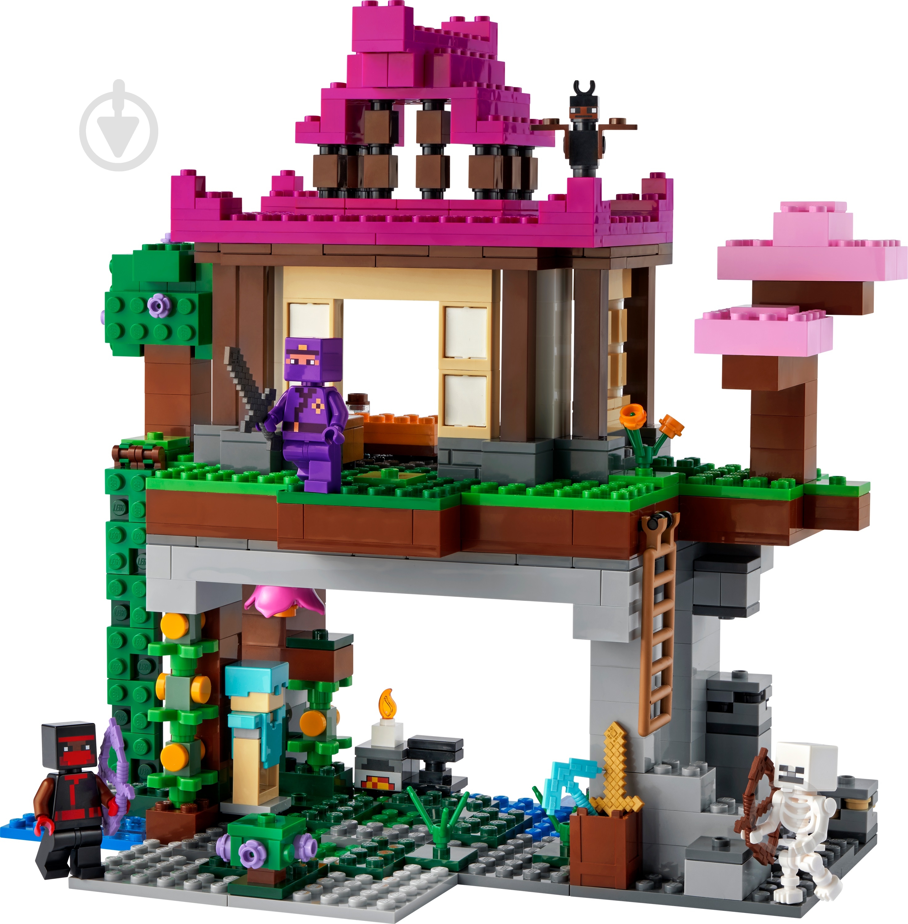 Конструктор LEGO Minecraft Площадка для тренировок 21183 - фото 2