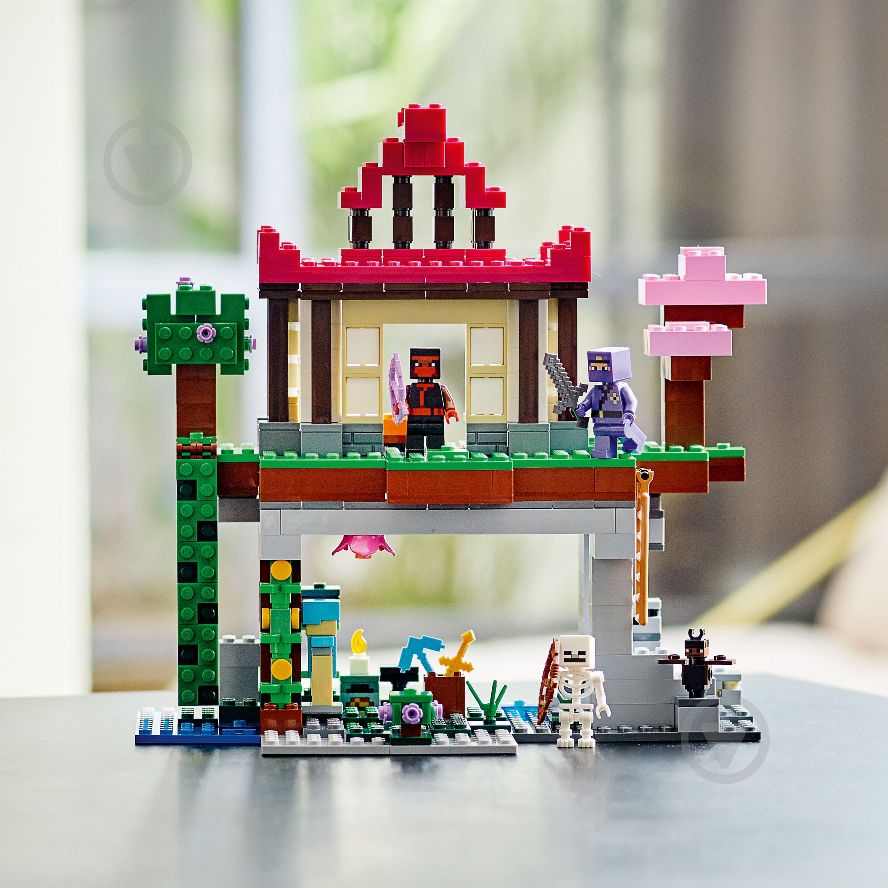 Конструктор LEGO Minecraft Площадка для тренировок 21183 - фото 5