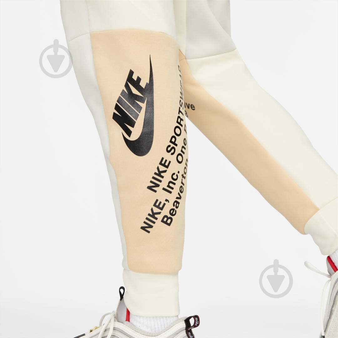 Брюки Nike DM6480-252 р. XL бежевый - фото 4 Брюки Nike DM6480-252 р. XL бежевый - фото 4