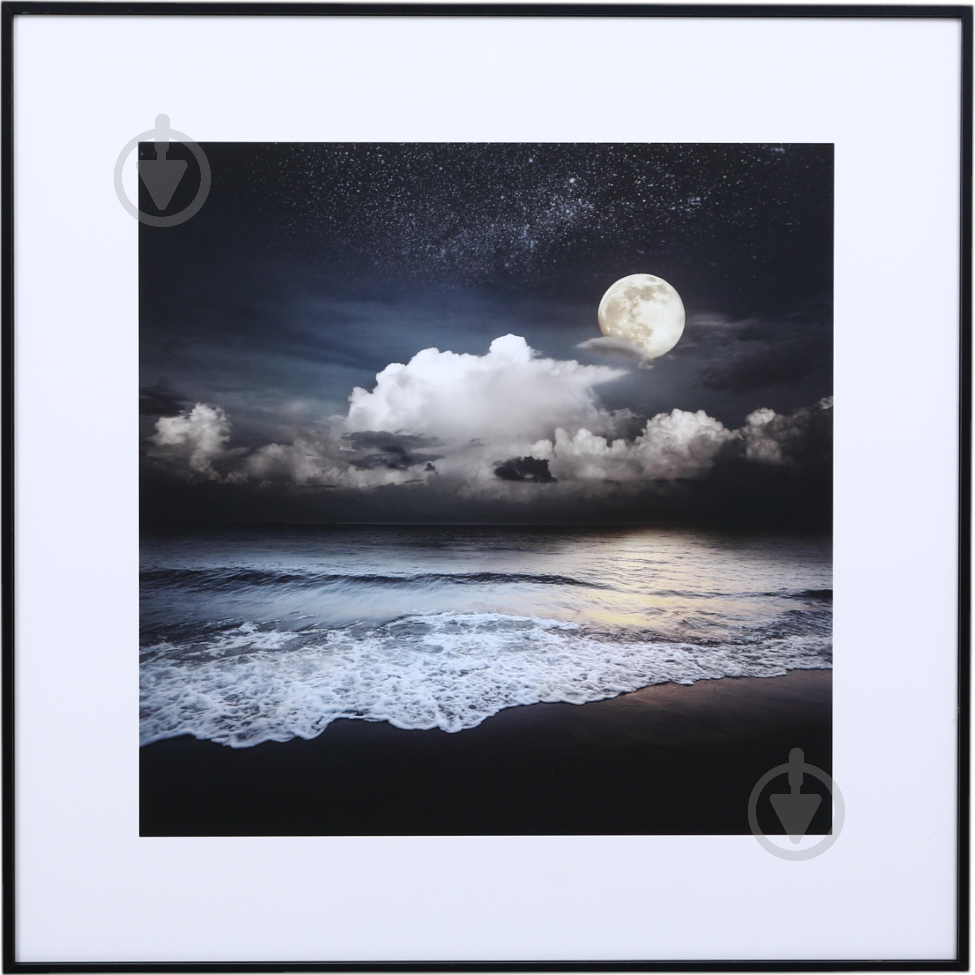 Картина Moon beach 50x50 см Styler OB-14251 - фото 1