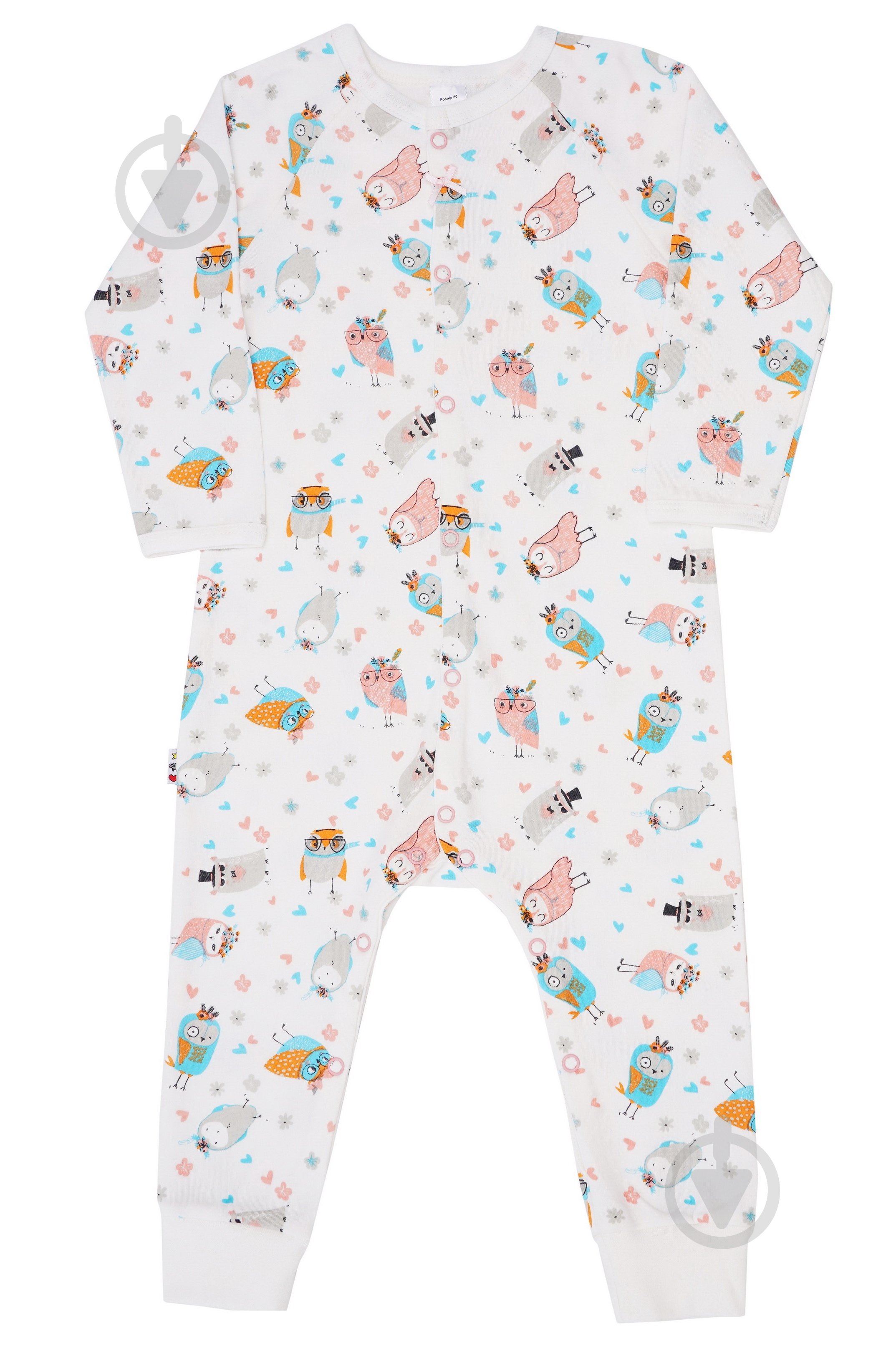 Человечек для девочки ТМ Софія Owls р.80 мульти 300180 - фото 1