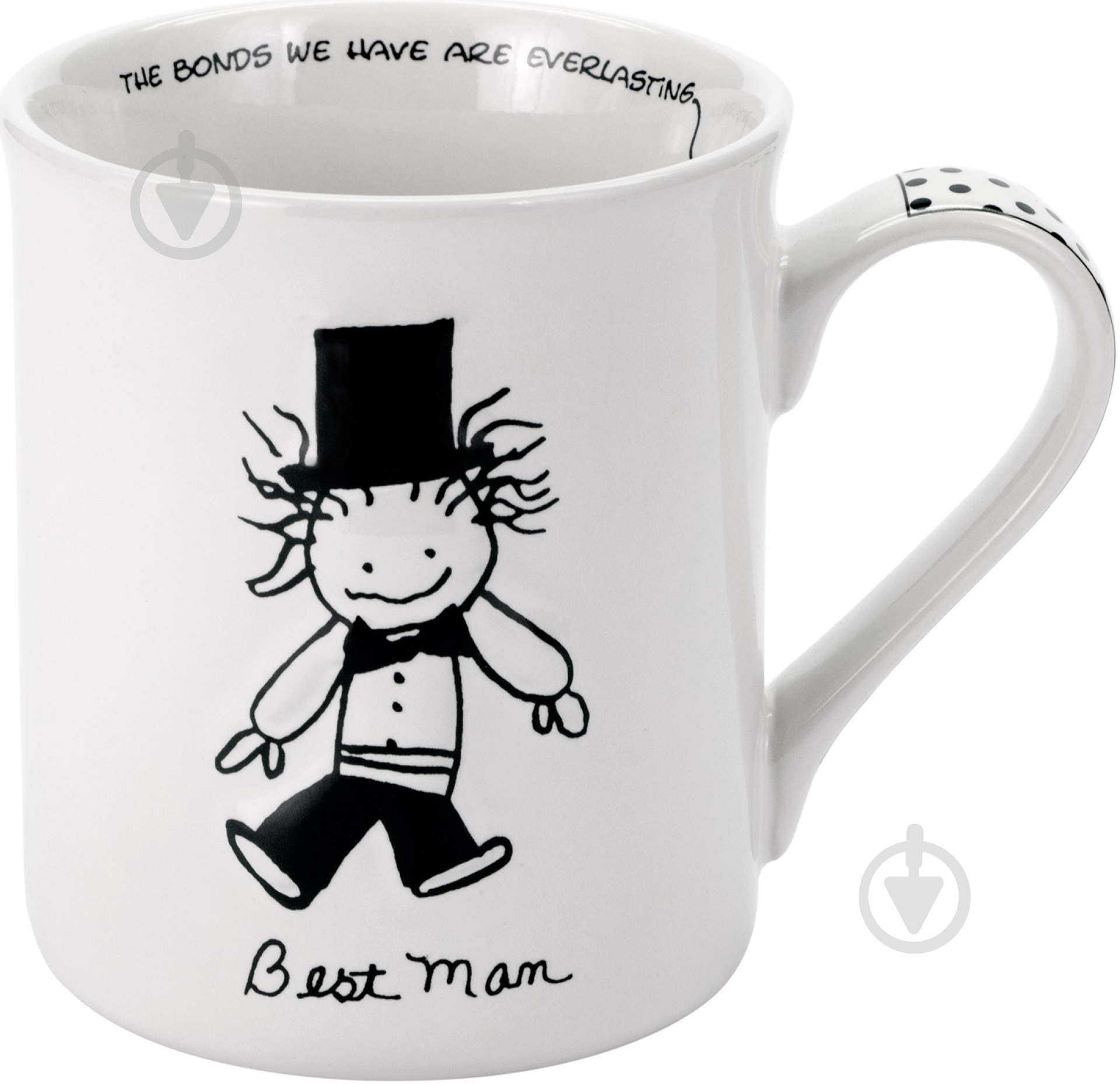 Чашка Enesco Наилучший мужчина 450 мл 32320 - фото 1