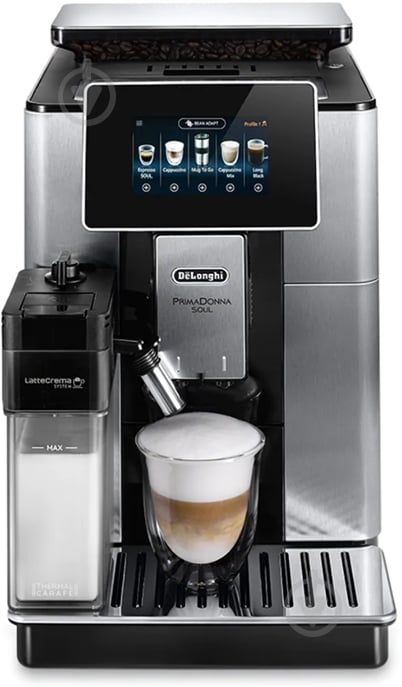 Кавомашина Delonghi Soul ECAM610.74.MB PrimaDonna - фото 7