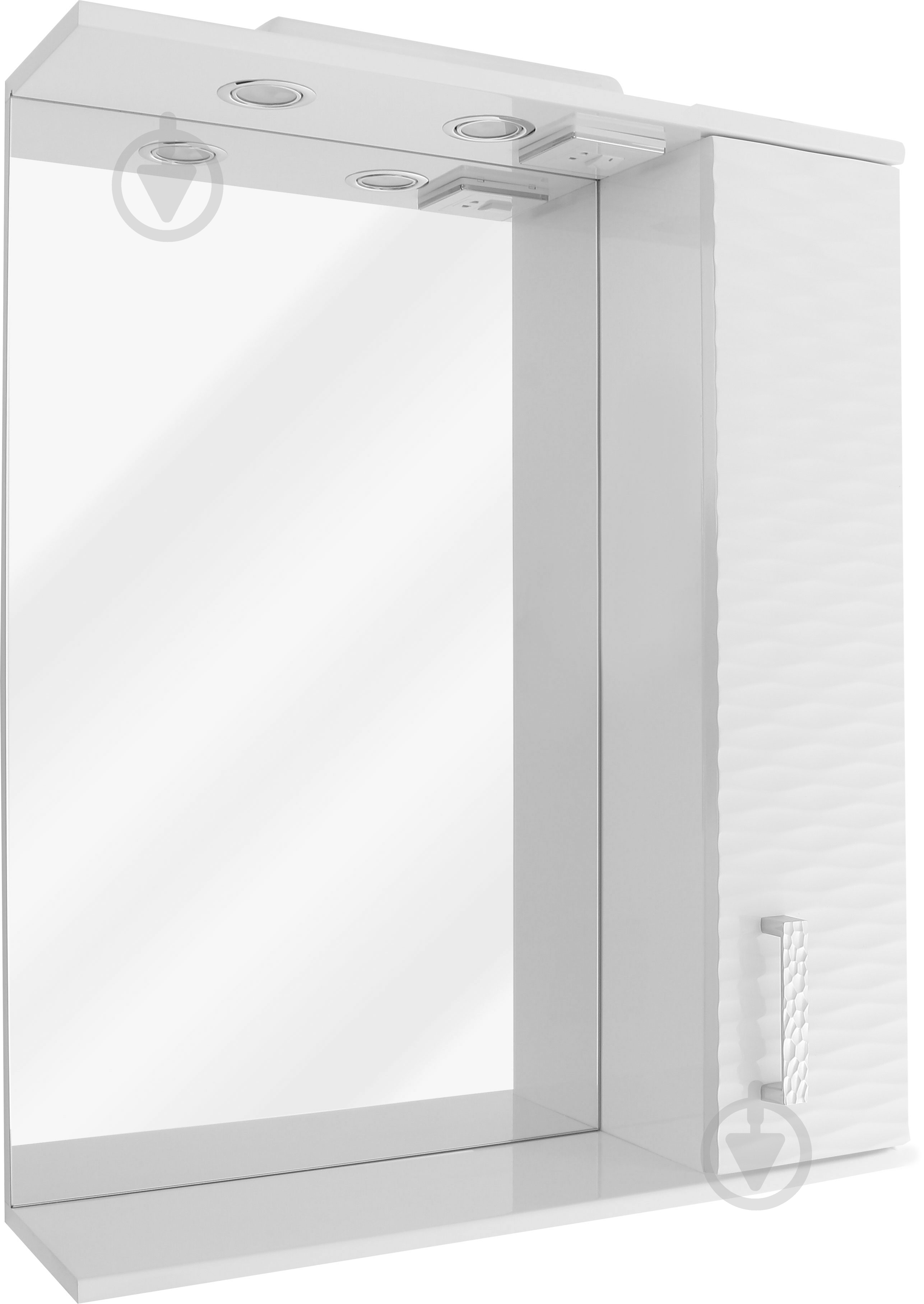 Зеркало со шкафчиком Сансервіс 3D-70 - фото 2