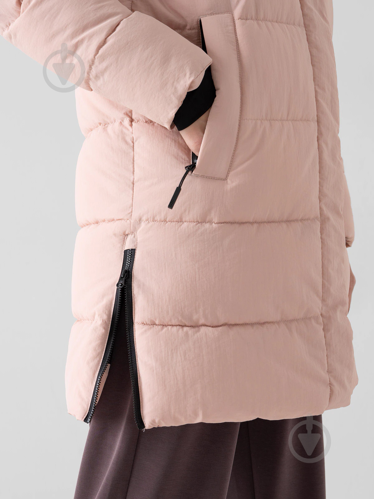 Куртка женское 4F D4Z21-KUDP206R-56S р.S розовое - фото 3 Куртка женское 4F D4Z21-KUDP206R-56S р.S розовое - фото 3