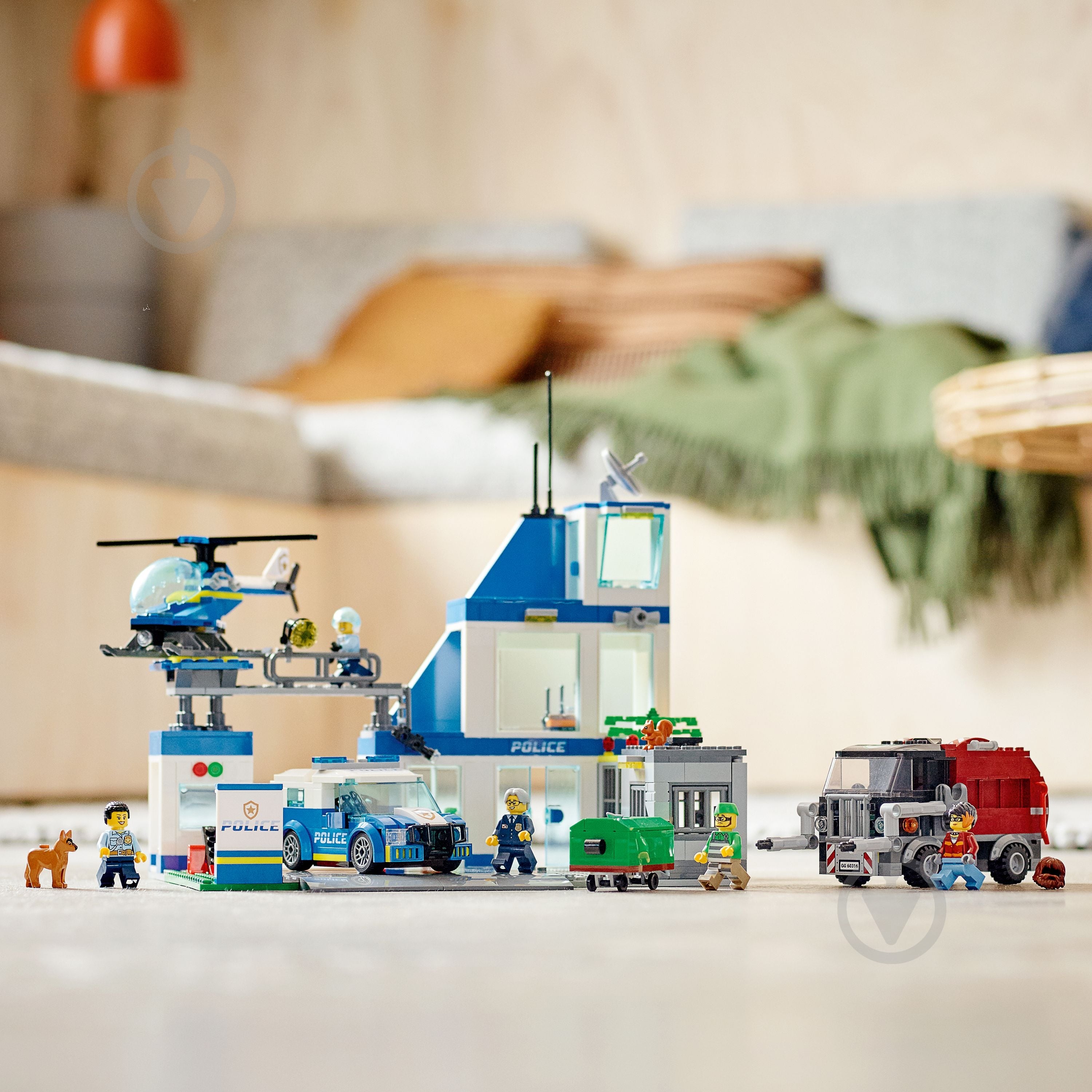 ᐉ Конструктор LEGO City Поліцейська дільниця 60316 • Краща ціна в