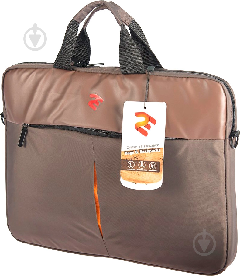 Сумка 2E 16" brown (2E-CBN616BR) - фото 10