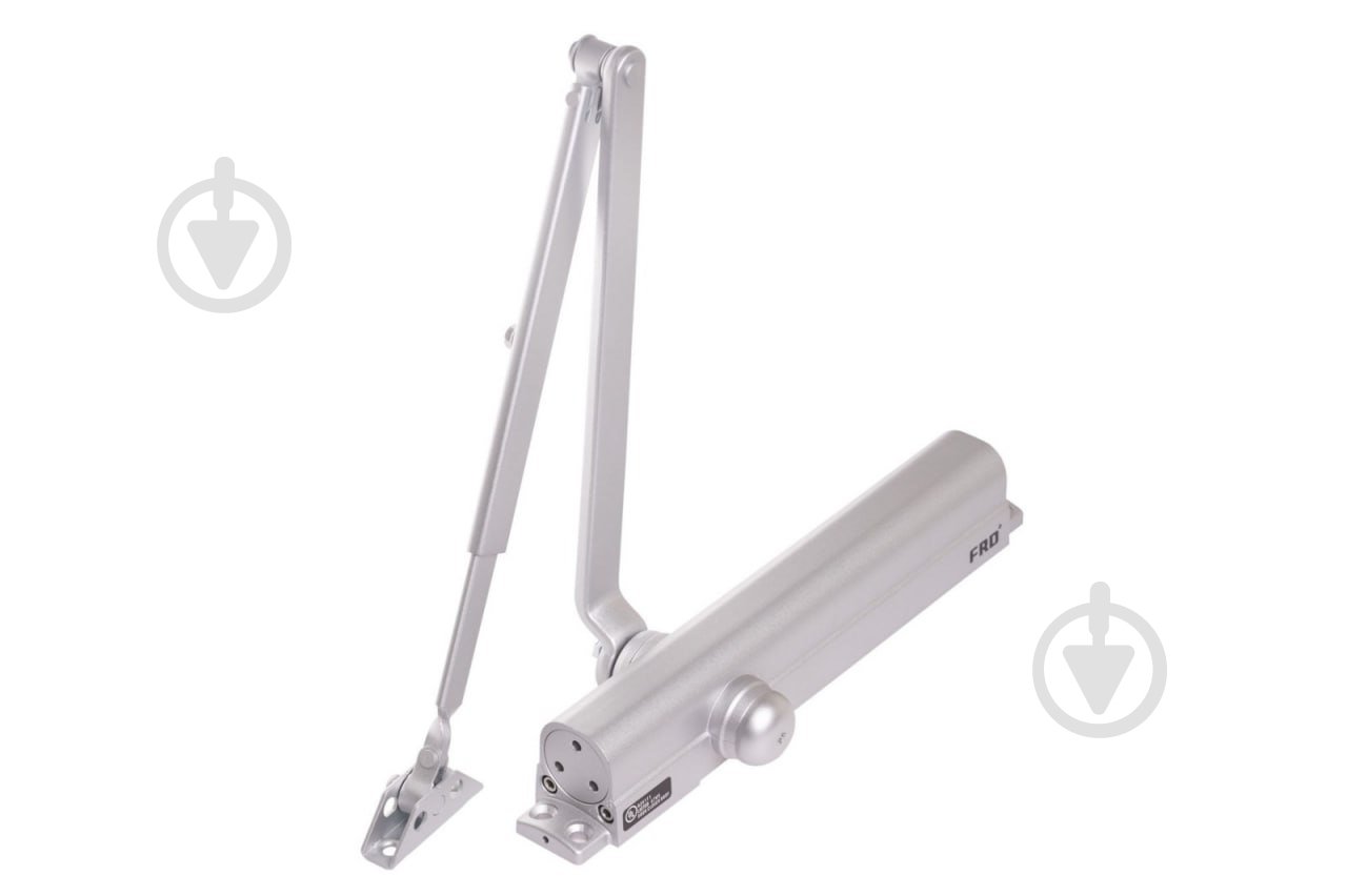 Доводчик дверной ASTEX FRD B6W 1524 мм Ral 9006 серебряный 150 кг - фото 1 Доводчик дверной ASTEX FRD B6W 1524 мм Ral 9006 серебряный 150 кг - фото 1