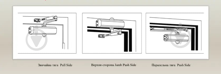 Доводчик дверной ASTEX FRD B6W 1524 мм Ral 9006 серебряный 150 кг - фото 6 Доводчик дверной ASTEX FRD B6W 1524 мм Ral 9006 серебряный 150 кг - фото 6